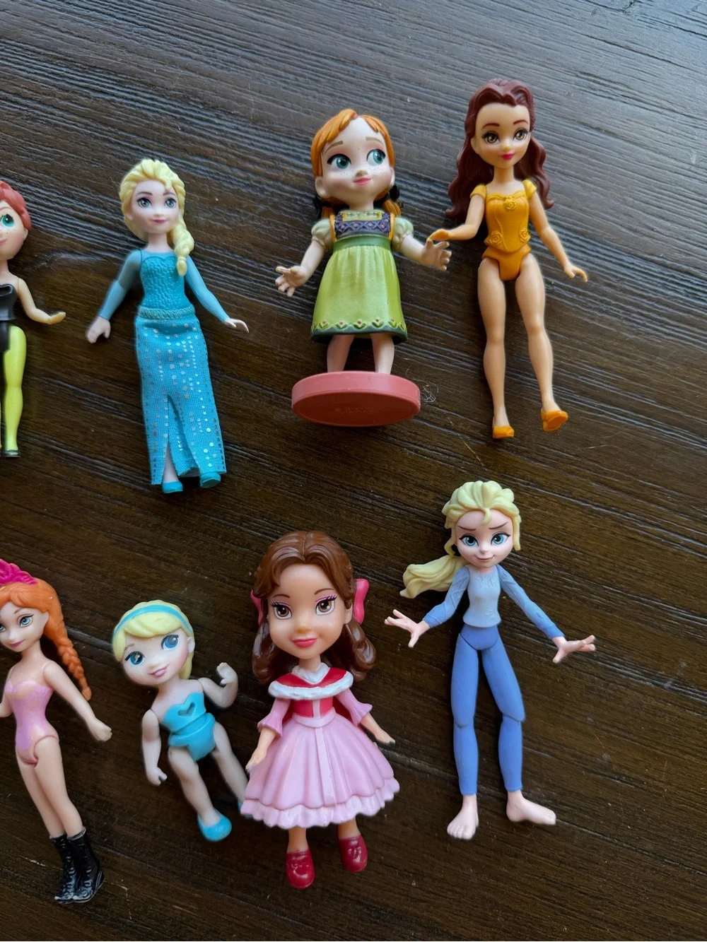 Disney Mini Princess & Character Figurine Set - Multicolor